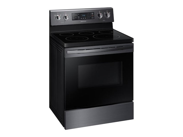 SAMSUNG NE59R4321SG 5.9 cu. ft. Freestanding Electric Range with Convection in Black Stainless Steel