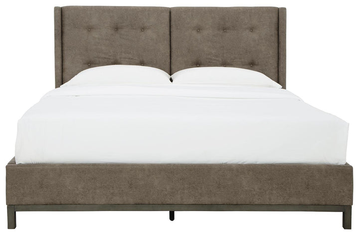 ASHLEY FURNITURE B374B8 Wittland King Upholstered Panel Bed