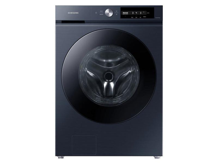 SAMSUNG WF46BB6700ADUS Bespoke 4.6 cu. ft. Large Capacity Front Load Washer with Super Speed Wash and AI Smart Dial in Brushed Navy