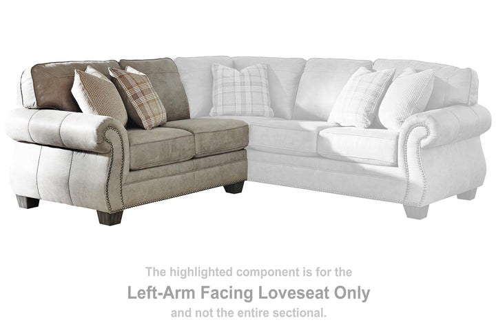 ASHLEY FURNITURE 4870155 Olsberg Left-arm Facing Loveseat