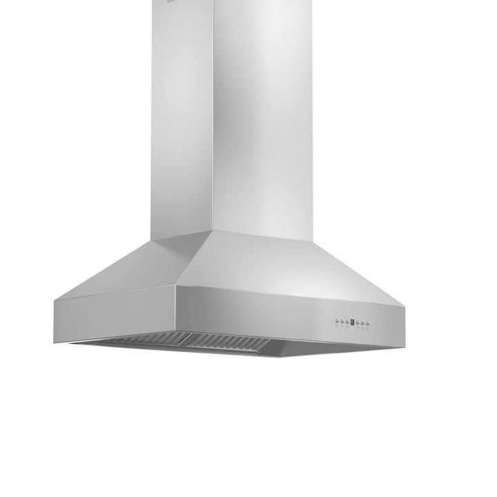 ZLINE KITCHEN AND BATH 697I30436 ZLINE Outdoor Approved Island Mount Range Hood in Stainless Steel Size: 36 Inch