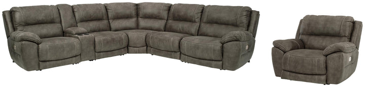 ASHLEY FURNITURE PKG008151 6-piece Sectional With Recliner