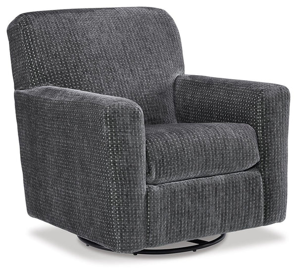 ASHLEY FURNITURE A3000366 Herstow Swivel Glider Accent Chair