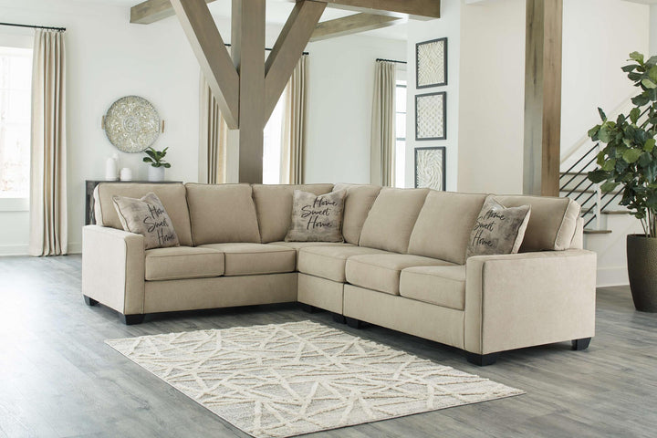 ASHLEY FURNITURE PKG013135 3-piece Sectional With Ottoman