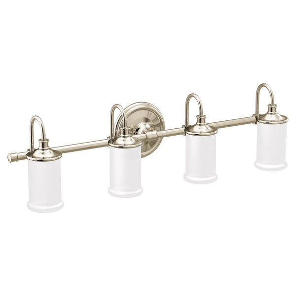 MOEN YB6464NL Belfield Polished nickel Bath Light