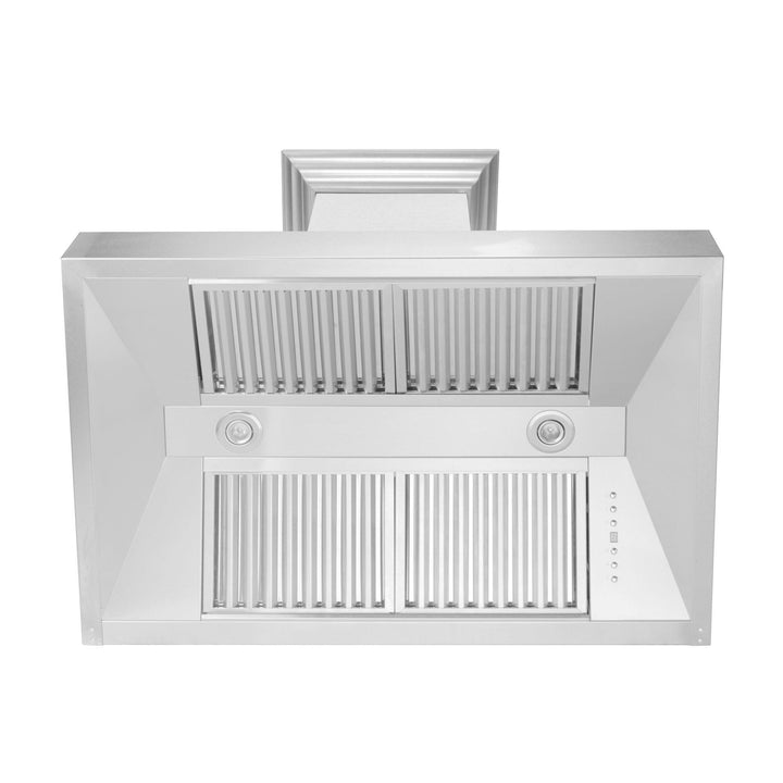 ZLINE KITCHEN AND BATH 8654SN30 ZLINE ZLINE DuraSnow Stainless Steel R Range Hood with DuraSnow R Shell Size: 30 Inch