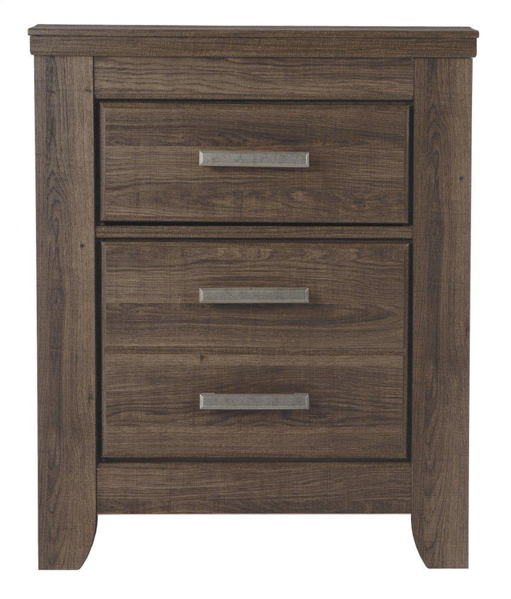 ASHLEY FURNITURE PKG004057 California King Panel Bed With Mirrored Dresser, Chest and Nightstand