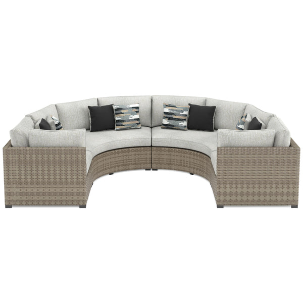 ASHLEY FURNITURE P458P9 Calworth 3-piece Outdoor Sectional