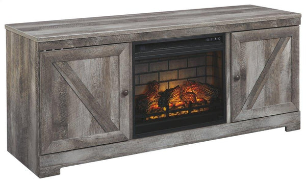 ASHLEY FURNITURE W440W9 Wynnlow 63" TV Stand With Electric Fireplace