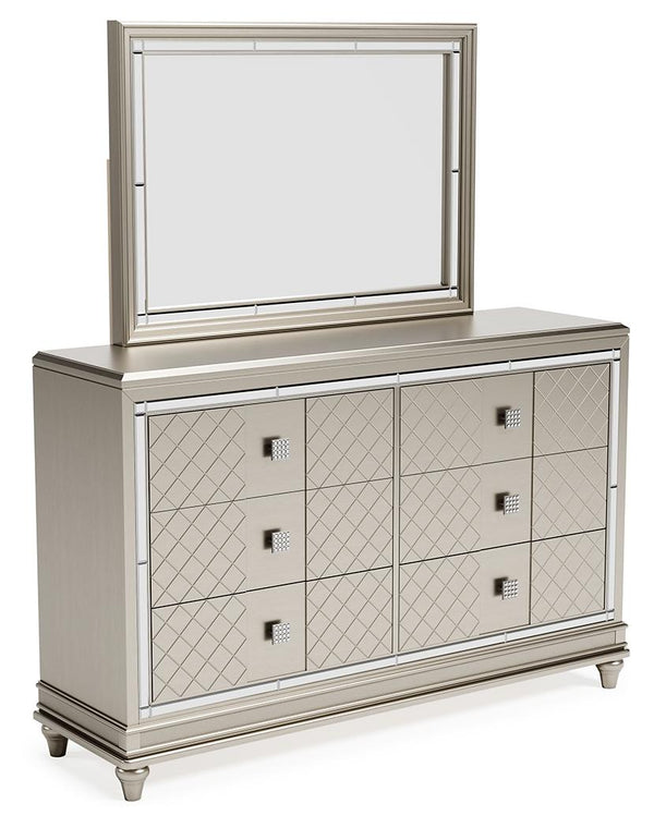 ASHLEY FURNITURE B744B1 Chevanna Dresser and Mirror