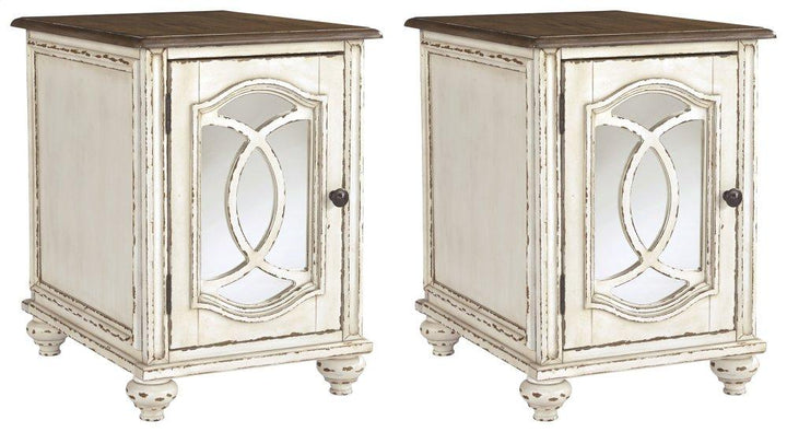 ASHLEY FURNITURE PKG008473 2 End Tables