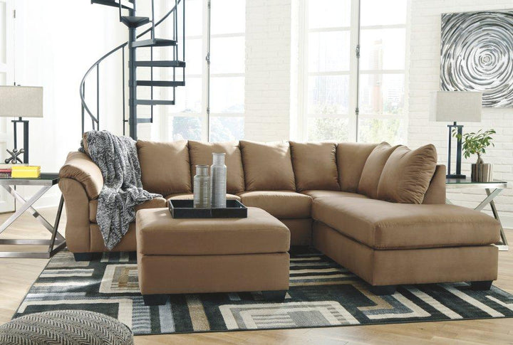 ASHLEY FURNITURE PKG007309 2-piece Sectional With Ottoman