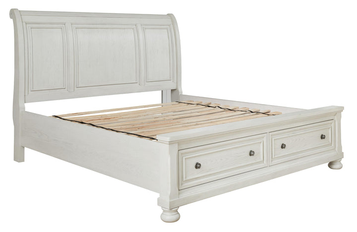 ASHLEY FURNITURE B742B3 Robbinsdale Queen Sleigh Bed With Storage
