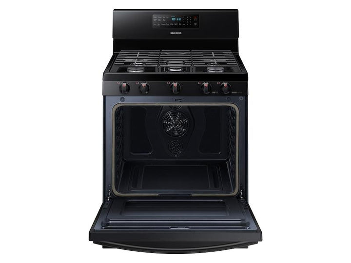 SAMSUNG NX58T5601SB 5.8 cu. ft. Freestanding Gas Range with Convection in Black