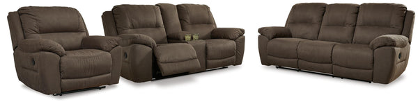 ASHLEY FURNITURE PKG013090 Sofa, Loveseat and Recliner