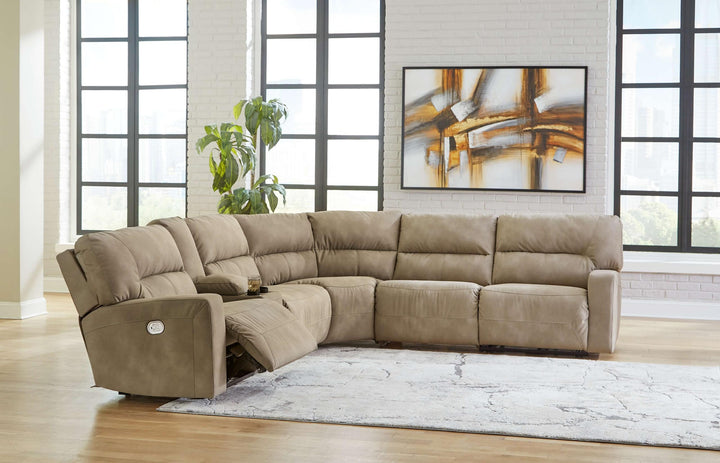 ASHLEY FURNITURE 15902S11 Next-gen Durapella 6-piece Power Reclining Sectional