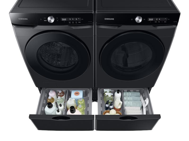 SAMSUNG WF50A8600AV 5.0 cu. ft. Extra-Large Capacity Smart Dial Front Load Washer with MultiControl TM in Brushed Black