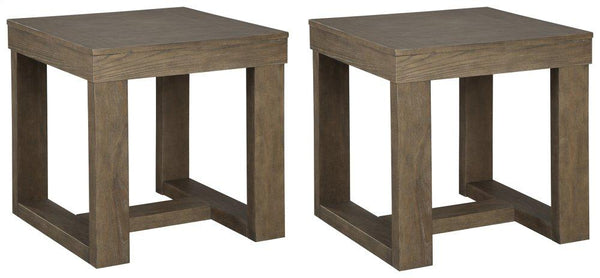 ASHLEY FURNITURE PKG008501 2 End Tables