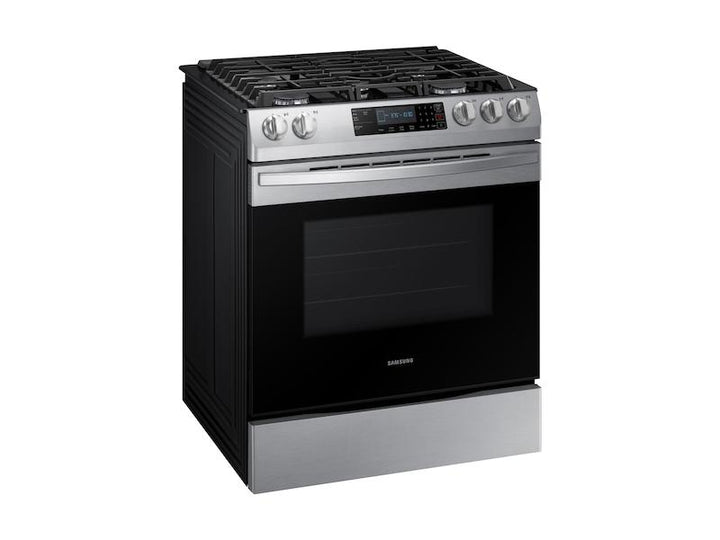 SAMSUNG NX58R9311SS 5.8 cu. ft. 5 Burner Slide-in Gas Range in Stainless Steel