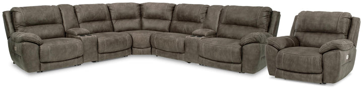 ASHLEY FURNITURE PKG008153 7-piece Sectional With Recliner