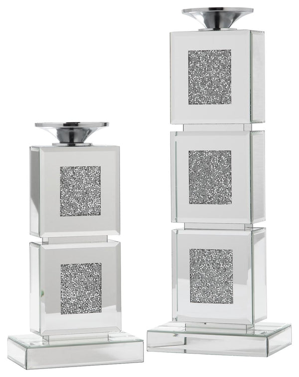 ASHLEY FURNITURE A2000411 Charline Candle Holder set of 2