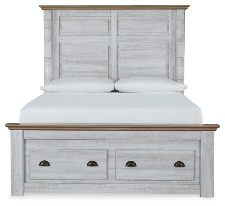 ASHLEY FURNITURE B1512B7 Haven Bay Queen Panel Storage Bed