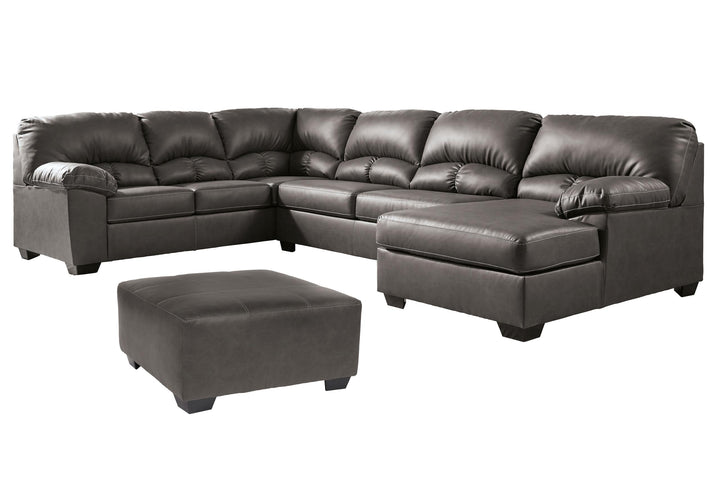 ASHLEY FURNITURE PKG007284 3-piece Sectional With Ottoman