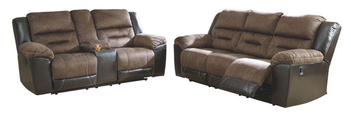 ASHLEY FURNITURE 29101U1 Earhart Reclining Sofa and Loveseat