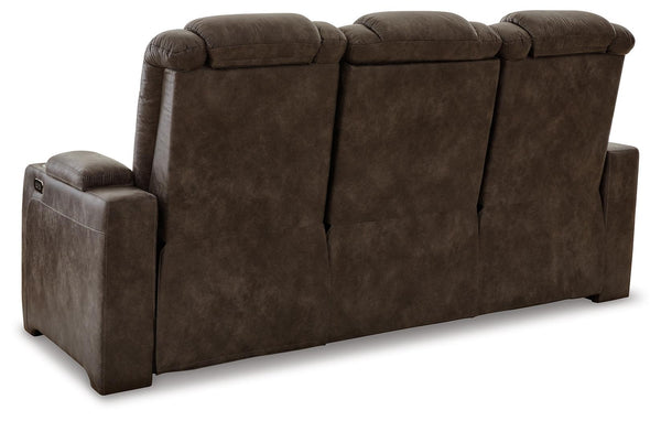 ASHLEY FURNITURE 3060715 Soundcheck Power Reclining Sofa