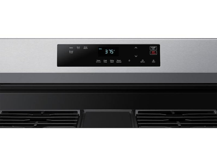 SAMSUNG NX60A6111SS 6.0 cu. ft. Smart Freestanding Gas Range with Integrated Griddle in Stainless Steel