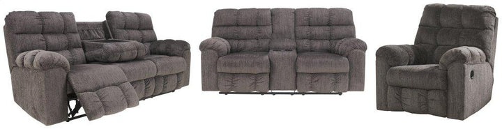 ASHLEY FURNITURE PKG001515 Sofa, Loveseat and Recliner