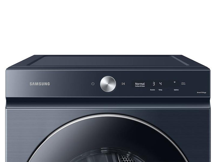 SAMSUNG DVE53BB8900DA3 Bespoke 7.6 cu. ft. Ultra Capacity Electric Dryer with AI Optimal Dry and Super Speed Dry in Brushed Navy