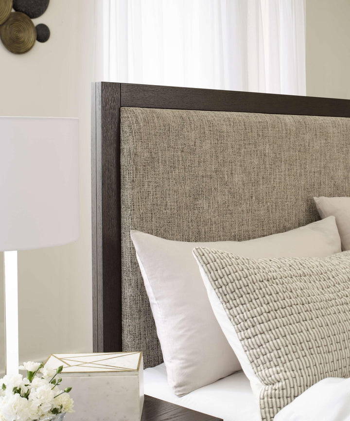 ASHLEY FURNITURE B984B4 Burkhaus King Upholstered Bed
