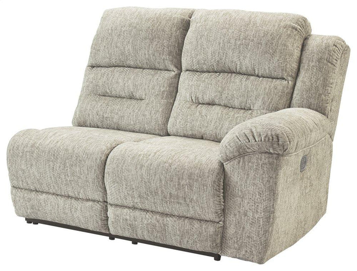 ASHLEY FURNITURE 5180275 Family Den Right-arm Facing Power Reclining Loveseat