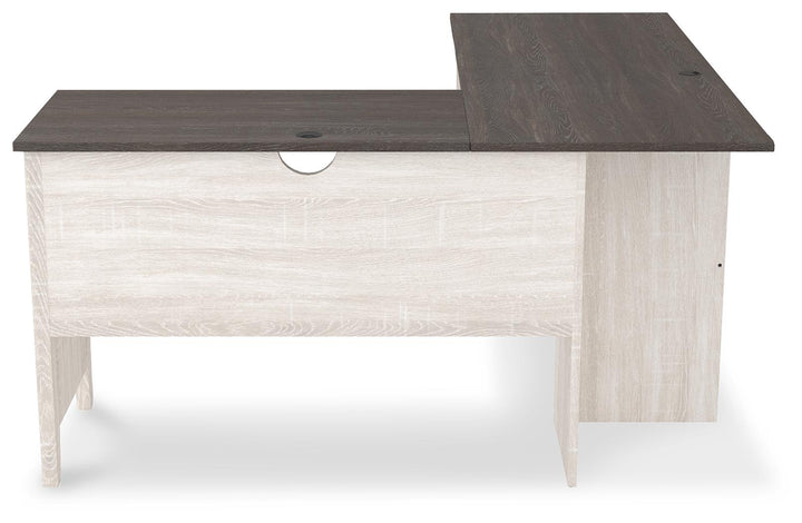 ASHLEY FURNITURE H287H1 Dorrinson 2-piece Home Office Desk