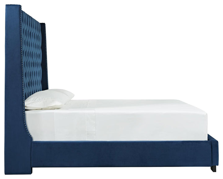 ASHLEY FURNITURE B650B26 Coralayne California King Upholstered Bed