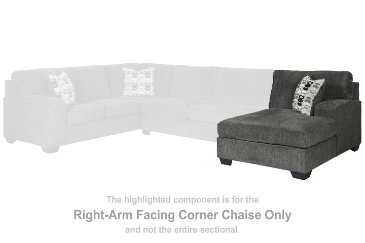 ASHLEY FURNITURE 8070317 Ballinasloe Right-arm Facing Corner Chaise