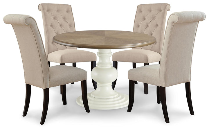 ASHLEY FURNITURE PKG014936 Dining Table and 4 Chairs