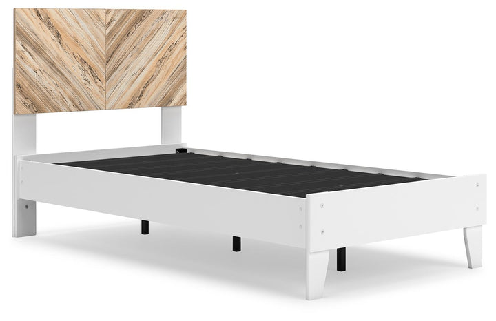 ASHLEY FURNITURE EB1221B3 Piperton Twin Panel Platform Bed