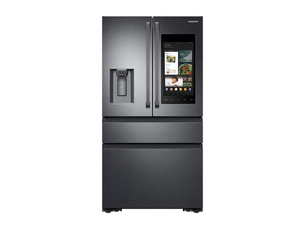 SAMSUNG RF23M8590SG 22 cu. ft. Family Hub TM Counter Depth 4-Door French Door Refrigerator in Black Stainless Steel