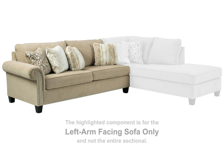 ASHLEY FURNITURE 4040166 Dovemont Left-arm Facing Sofa