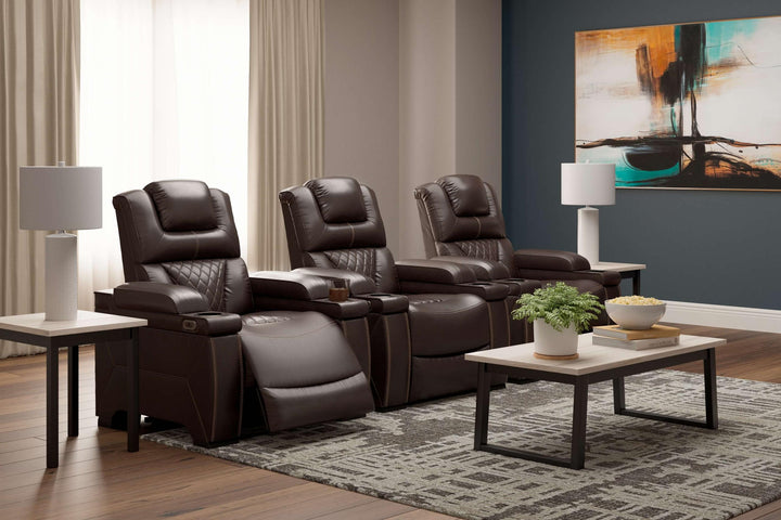 ASHLEY FURNITURE PKG010450 3-piece Home Theater Seating