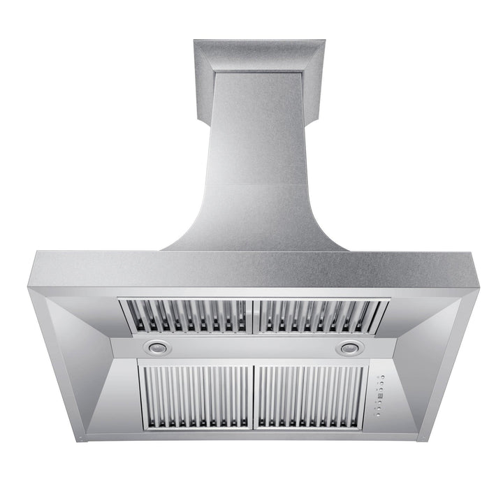 ZLINE KITCHEN AND BATH 8632S30 ZLINE Designer Series ZLINE DuraSnow Stainless Steel R Wall Range Hood Size: 30 Inch