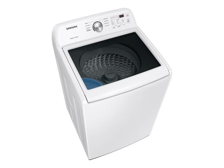 SAMSUNG WA44A3205AW 4.4 cu. ft. Top Load Washer with ActiveWave TM Agitator and Soft-Close Lid in White