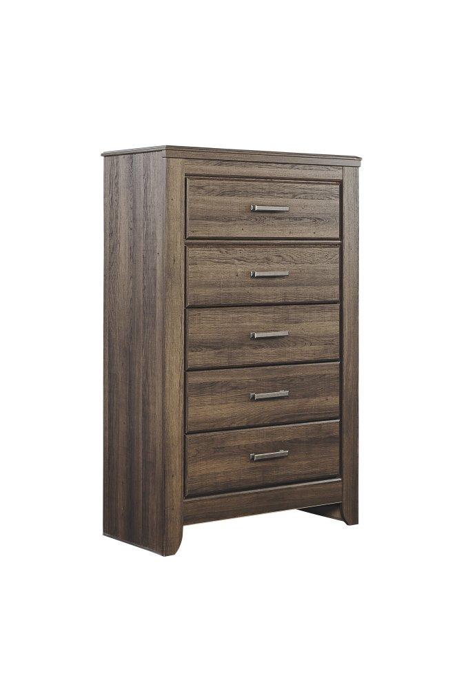 ASHLEY FURNITURE PKG004033 King/california King Panel Headboard With Mirrored Dresser, Chest and Nightstand