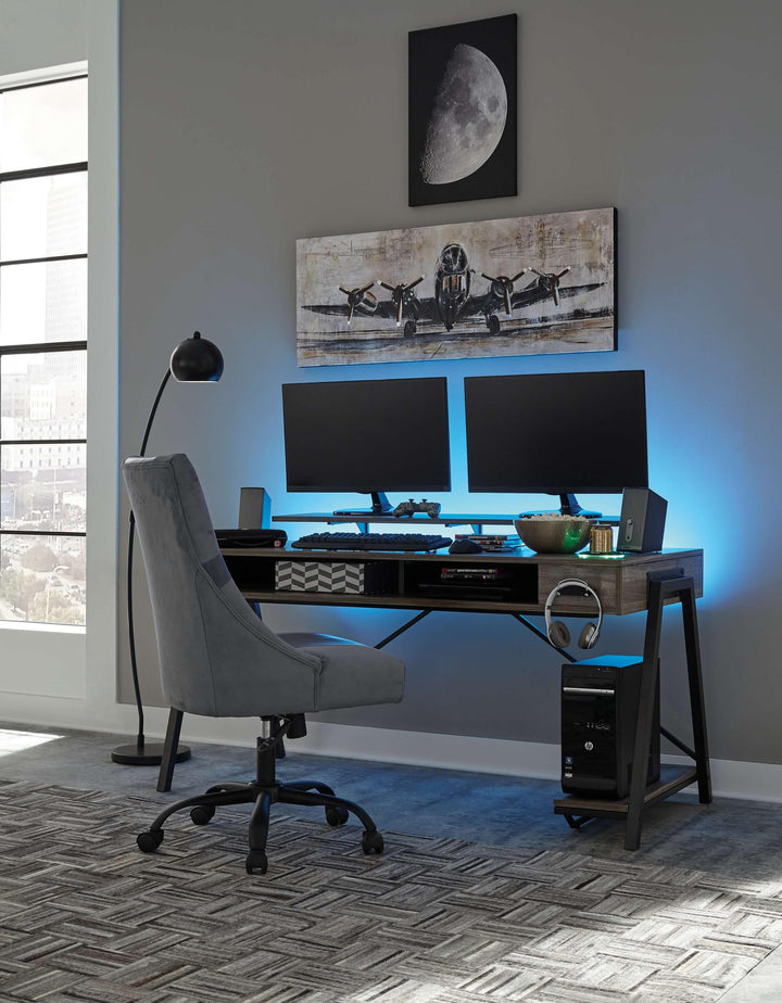 ASHLEY FURNITURE PKG008071 Home Office Desk With Chair