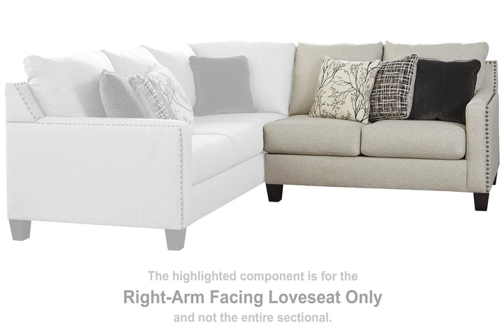 ASHLEY FURNITURE 4150156 Hallenberg Right-arm Facing Loveseat