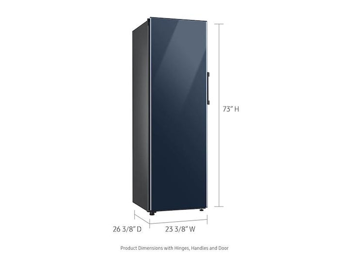 SAMSUNG RZ11T747441 11.4 cu. Ft. Bespoke Flex Column Refrigerator with Flexible Design in Navy Glass