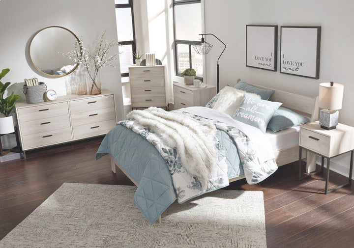 ASHLEY FURNITURE EB1864B2 Socalle Full Panel Platform Bed