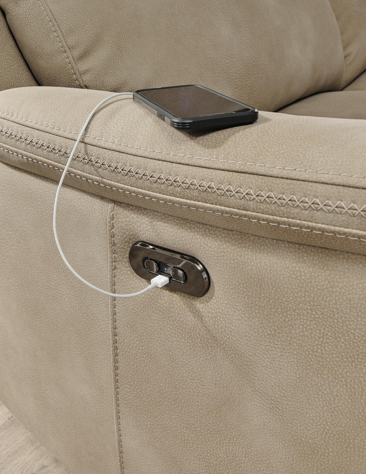 ASHLEY FURNITURE 5930247 Next-gen Durapella Power Reclining Sofa